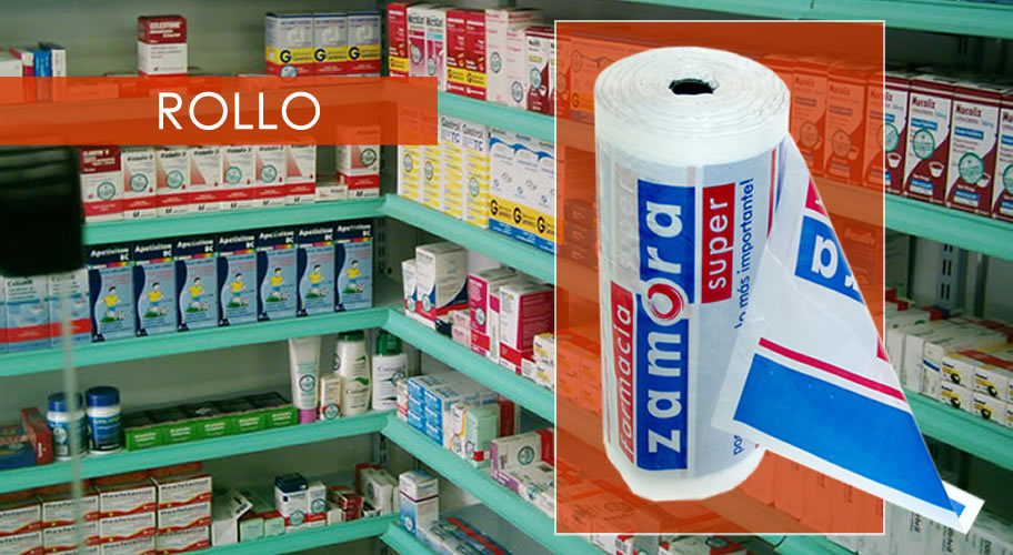 bolsas en rollo personalizadas